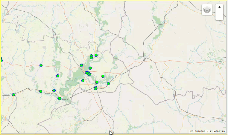 Выбрать точки заказа